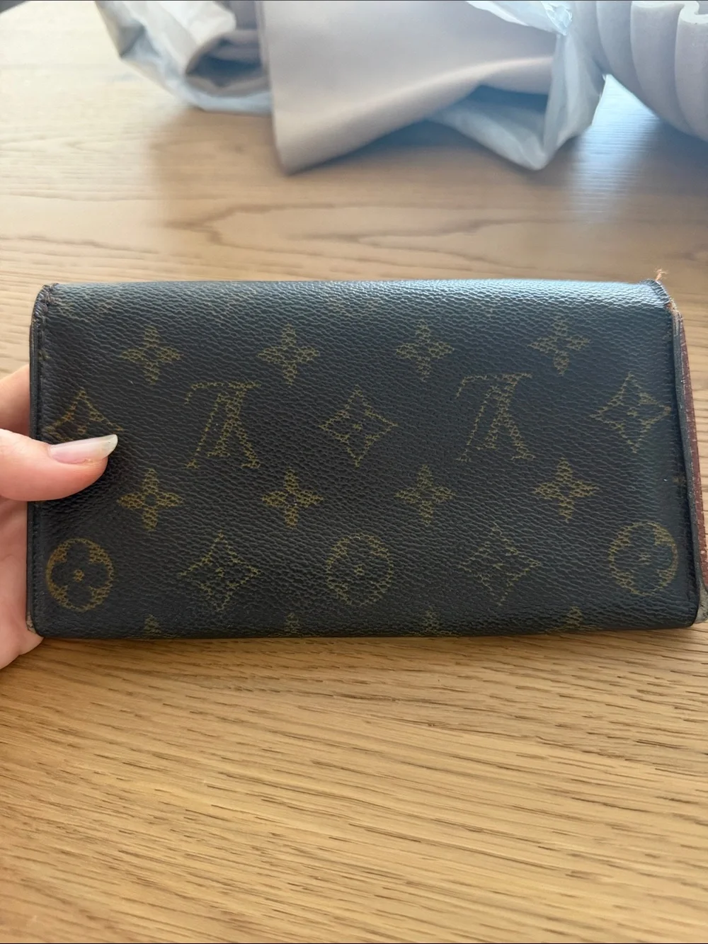 Louis Vuitton Monogram Canvas Long Wallet - Brown Monogram